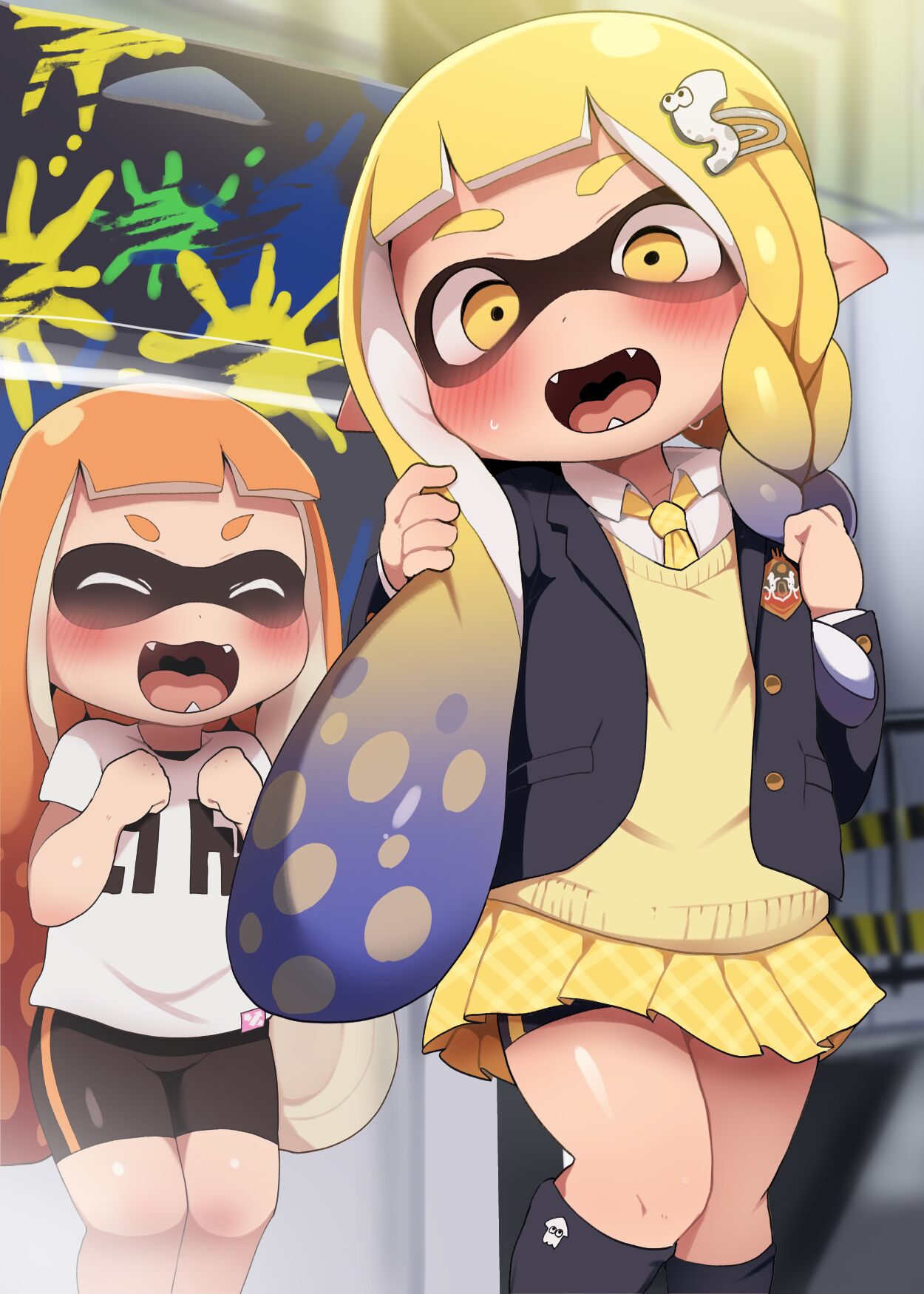 Crossdressing Inkling page 1 full