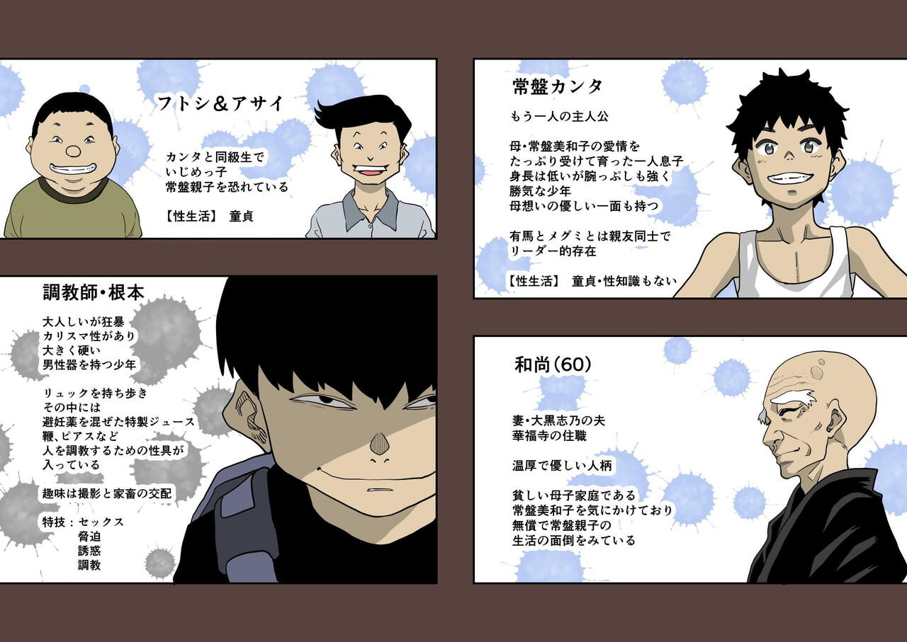 全員失格・母親のメス豚セックス調教記録 page 8 full