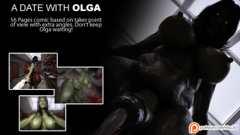 Misuzalha3D - A date with Olga cover