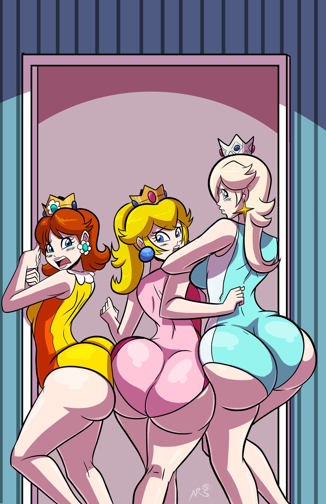 Peach <3 Daisy <3 Rosalina <3 page 3 full