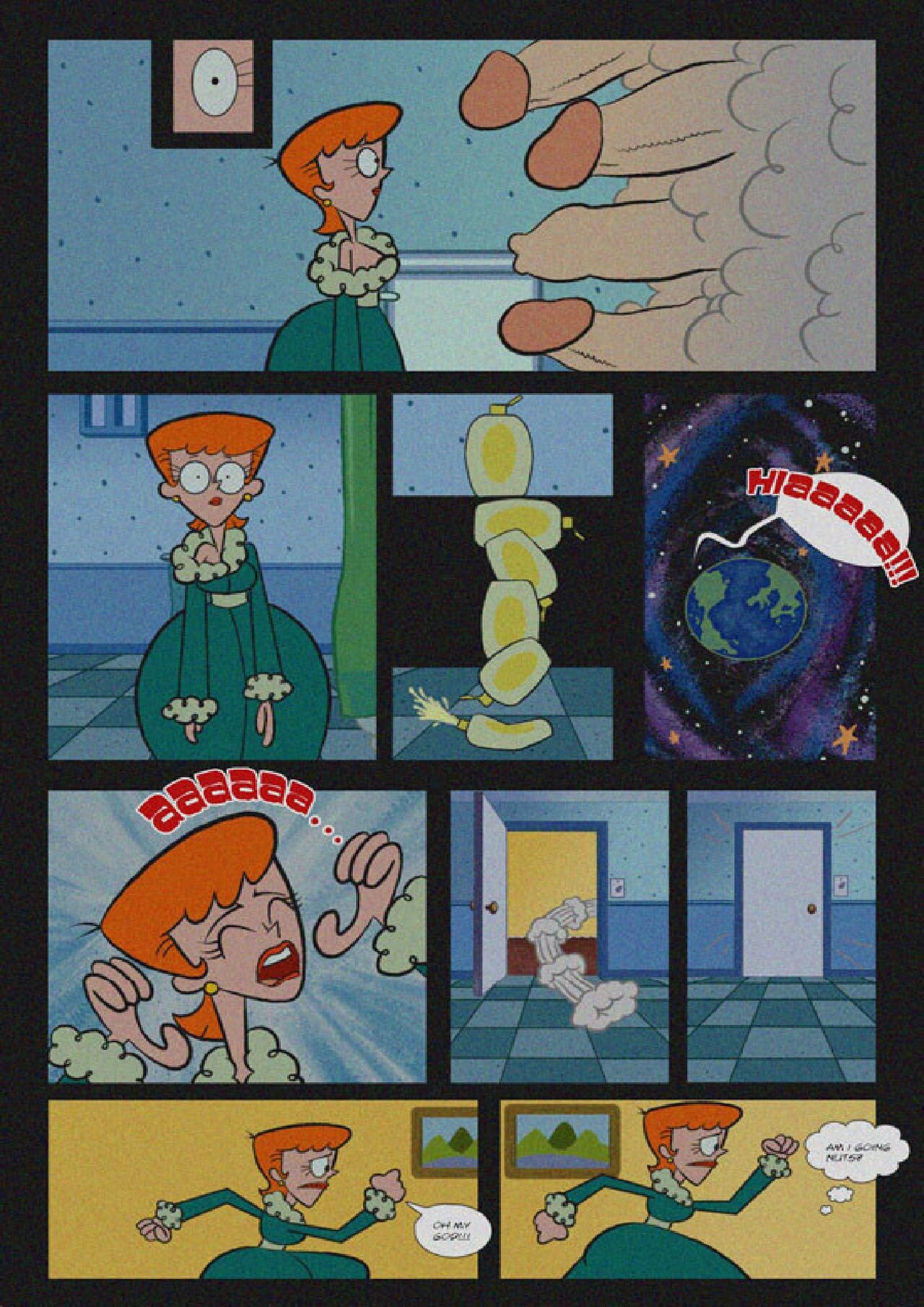 ??? GregArt's Commission Work Gloves, Rubber Gloves &amp; Titty Porn Art Comic Castle Master-Piece Collection Deluxe And More UnCut??? page 10 full