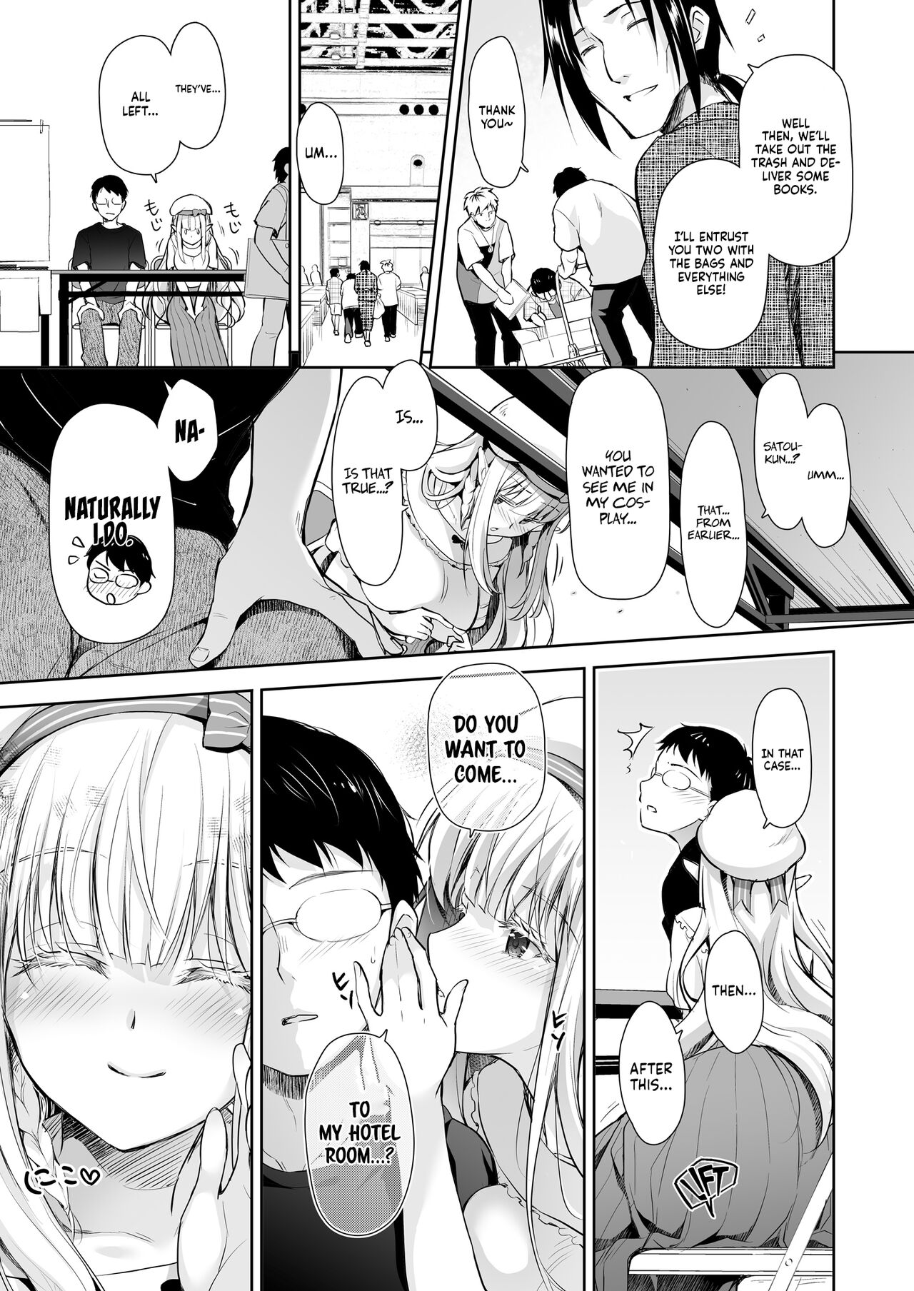 OtaCir no Elf Hime 3 | Elf Princess of the Otaku Club 3 page 9 full
