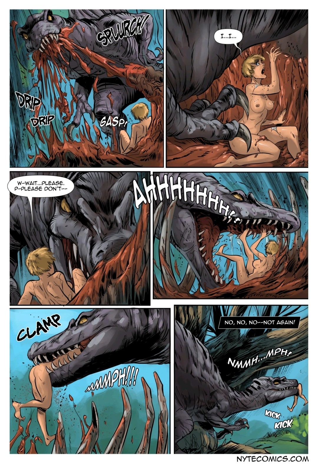 Jurassic Series: Amanda page 7 full