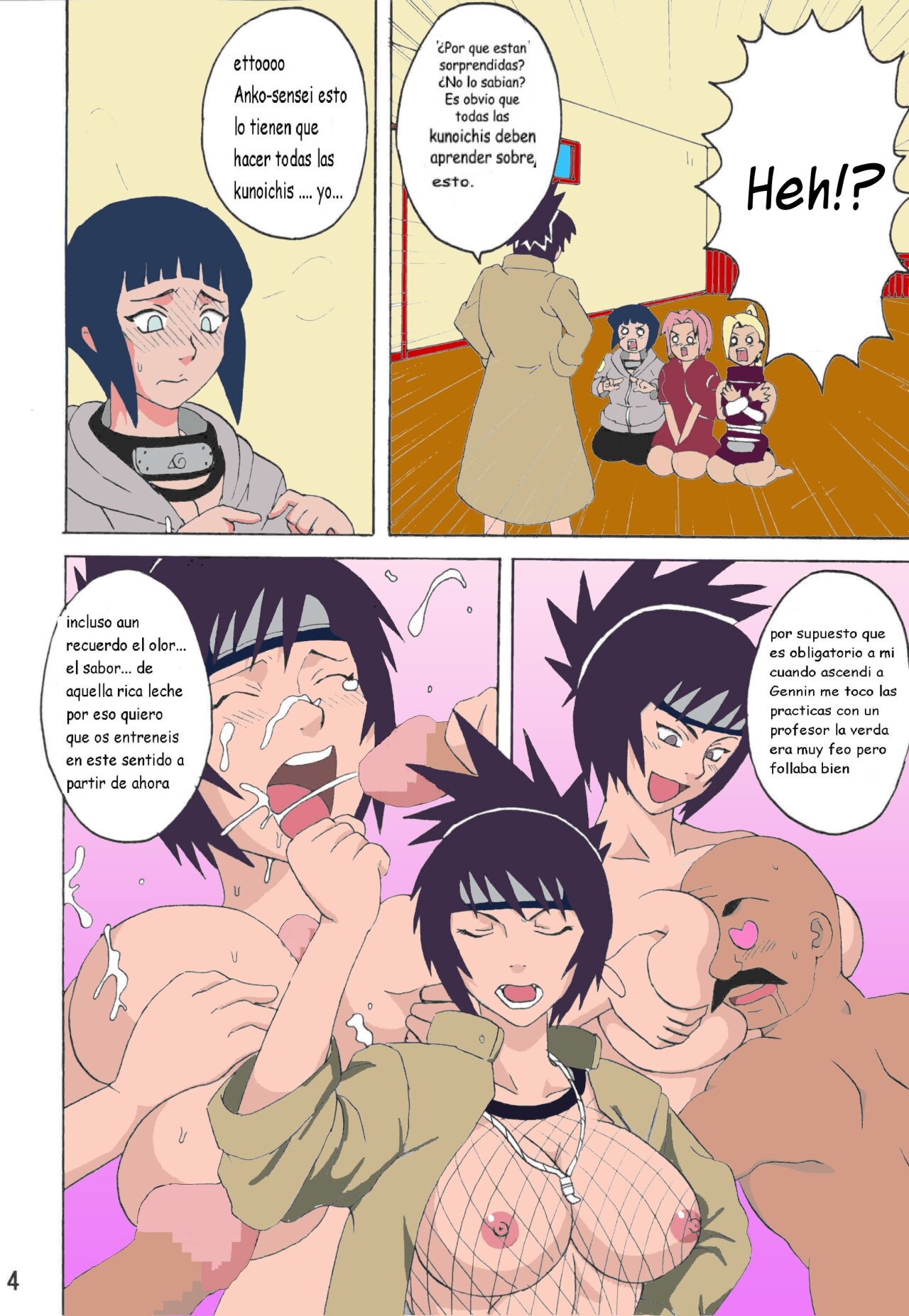 Sekai Ichi Uke Tai Anko no Jugyou | Anko's Class page 4 full
