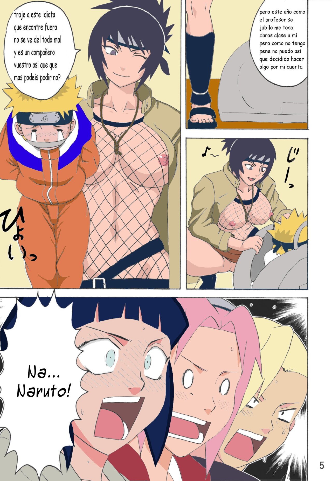 Sekai Ichi Uke Tai Anko no Jugyou | Anko's Class page 5 full