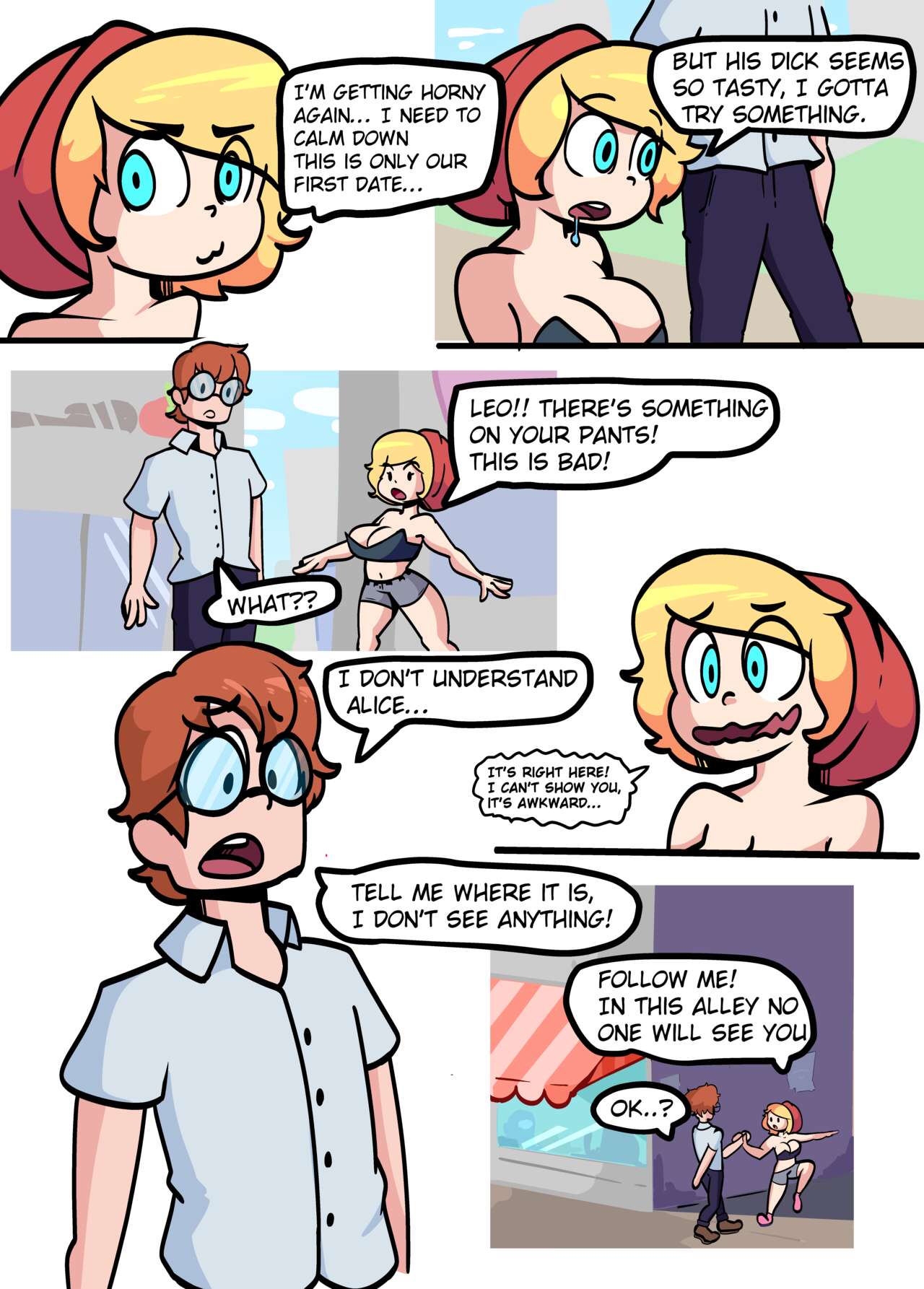 Naughty Alice page 9 full