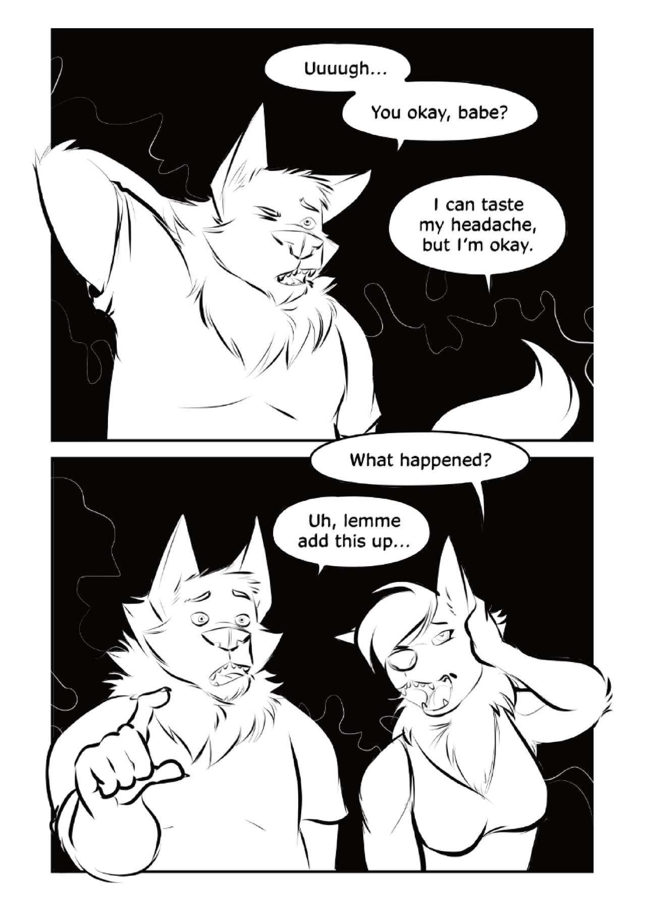 Ask The Werewolves Mini Comics page 2 full