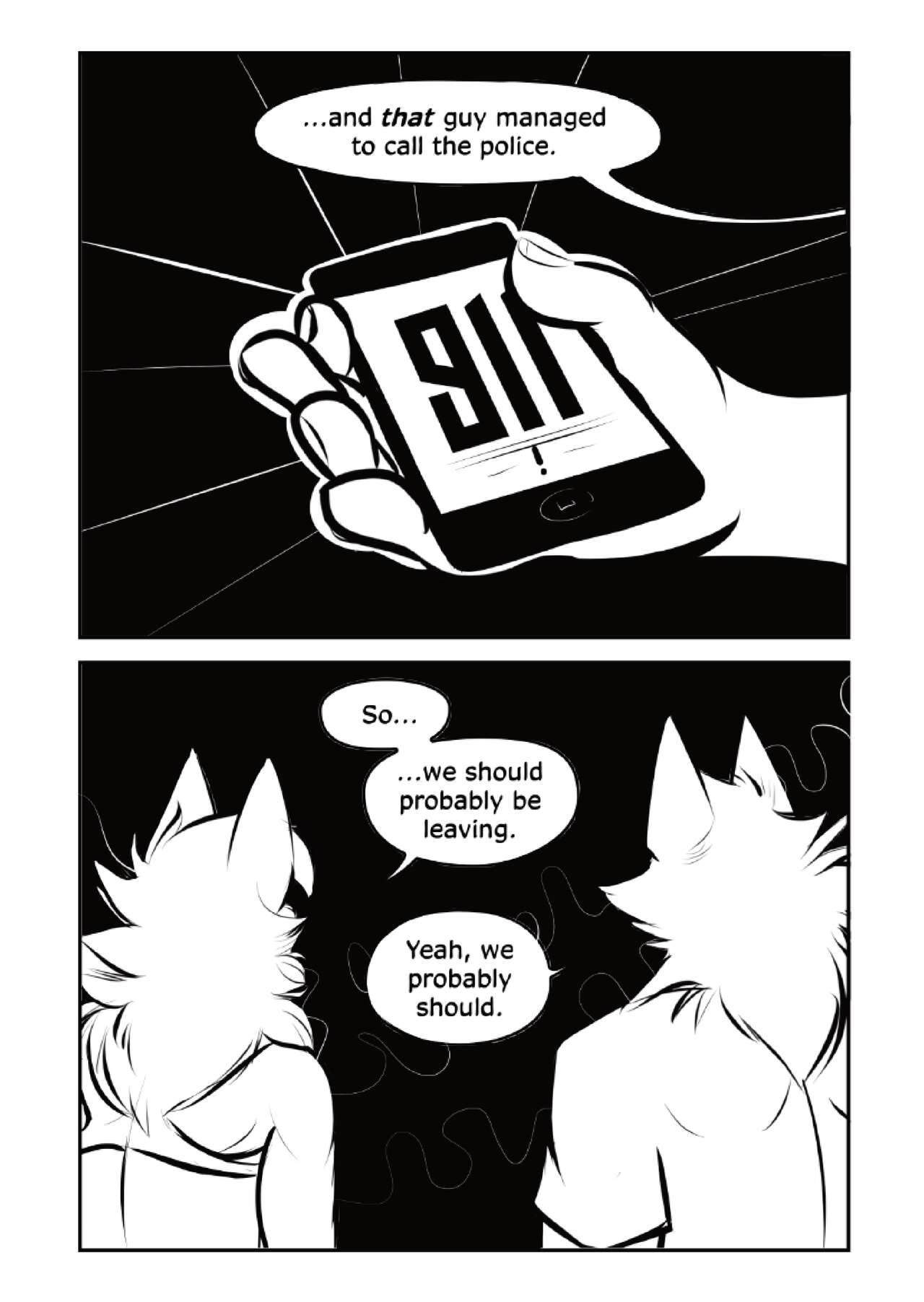 Ask The Werewolves Mini Comics page 6 full
