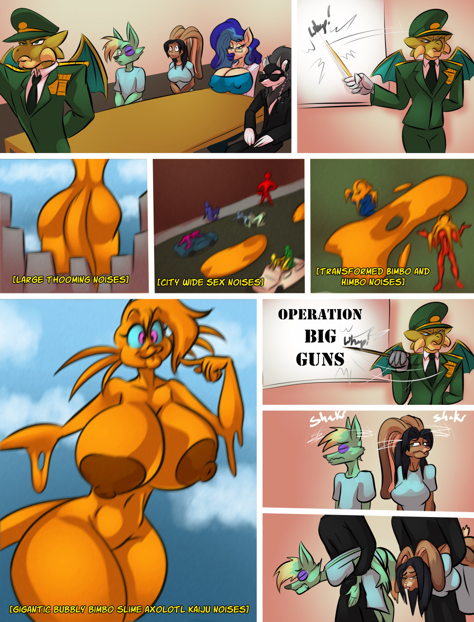 Tenkoman Comic 3: Attack of the Sexalotl page 10 full
