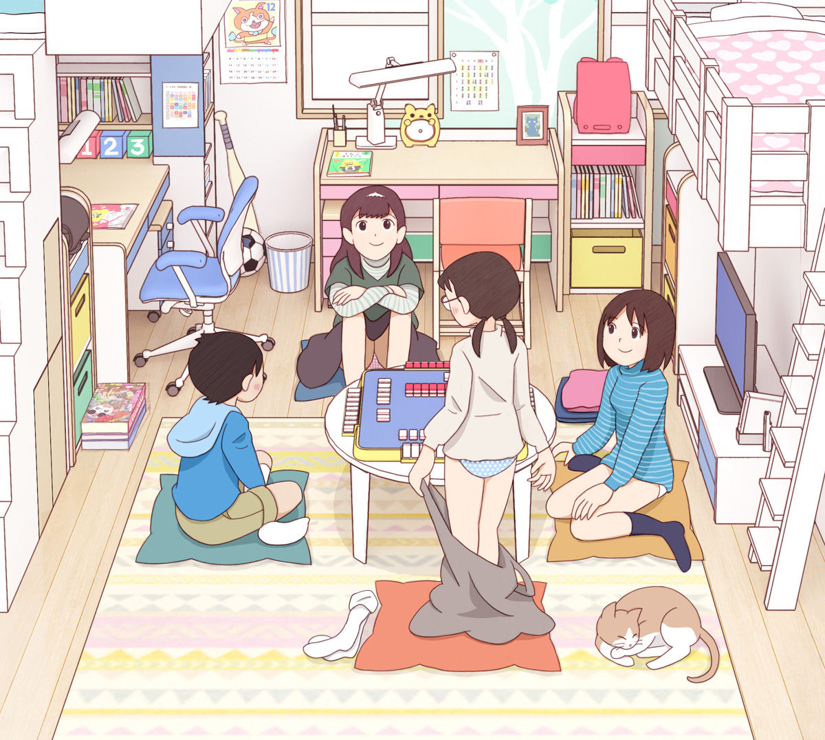 Undress Mahjong Party  page 3 full