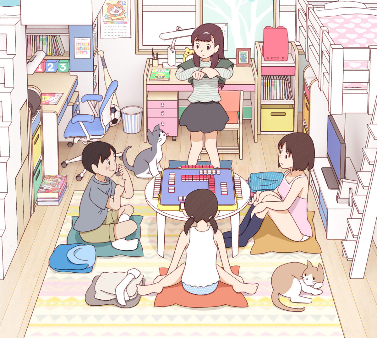 Undress Mahjong Party  page 4 full