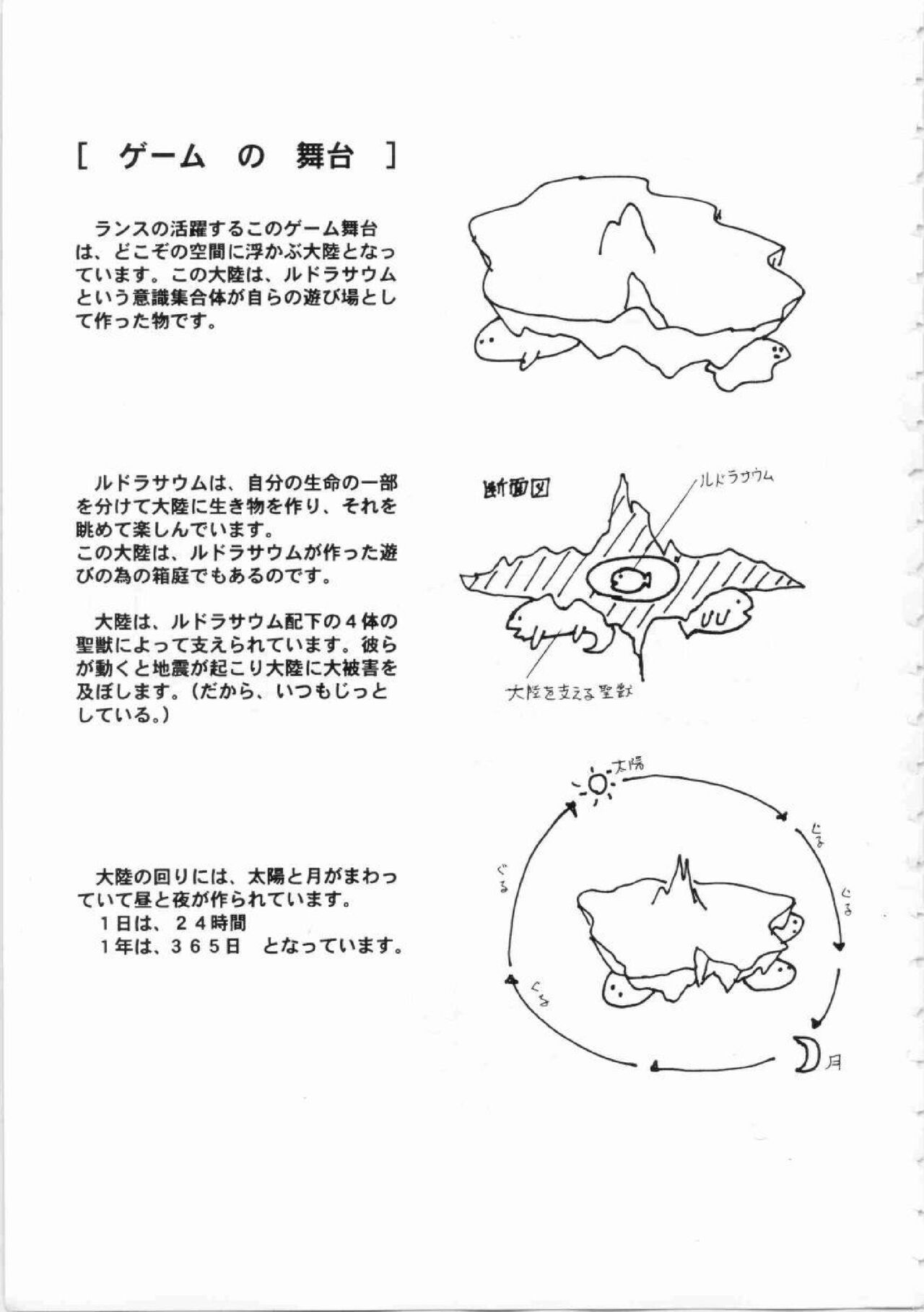 Kichikuou Rance First Press Release Book page 4 full
