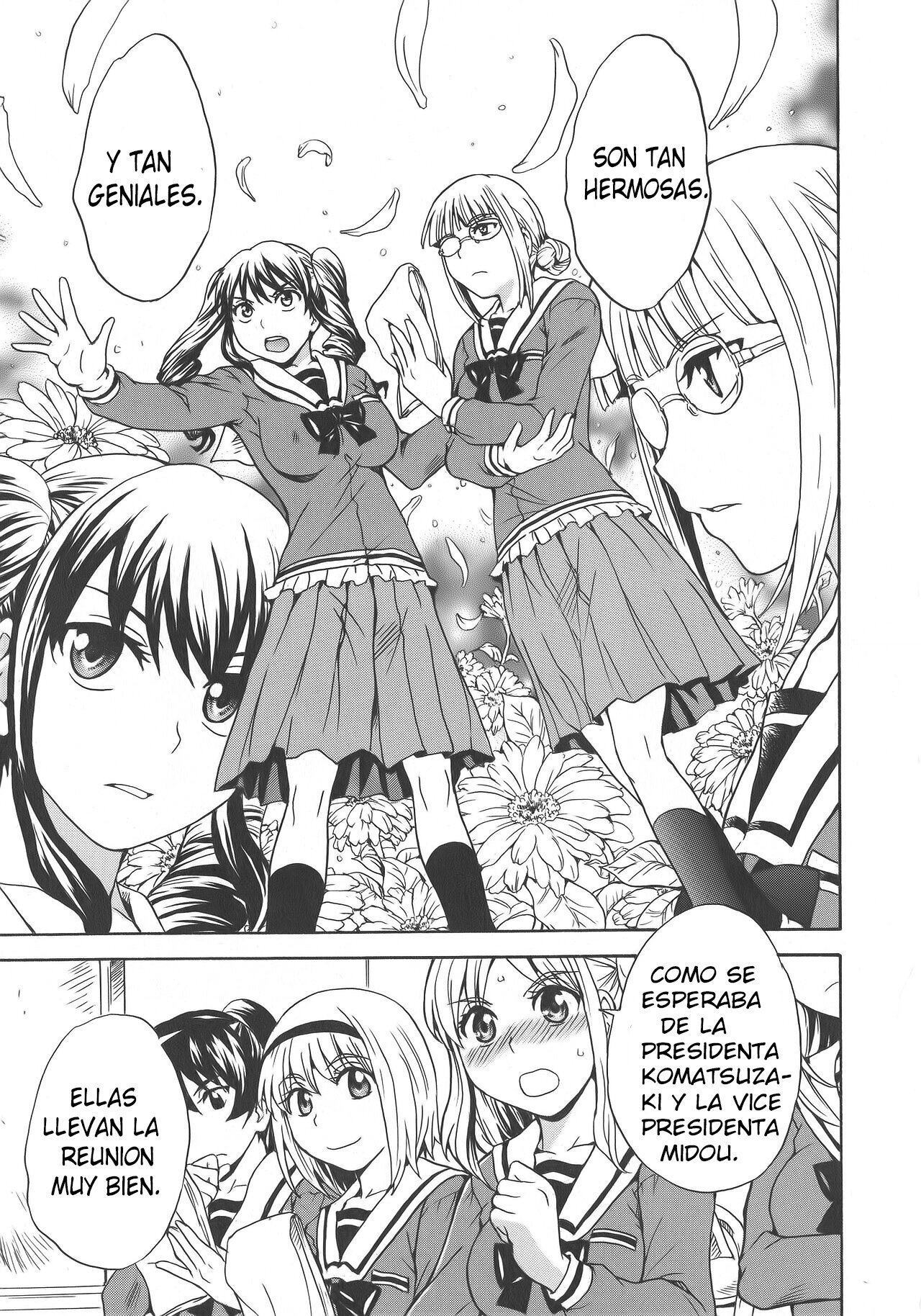 Calendula Joshi Seitokai! Bukatsu Yosan Seikyuu Kaigi Hen Sono 1 | Calendula Girls Student Council! Club Budget Request Meeting Story Part 1 page 3 full