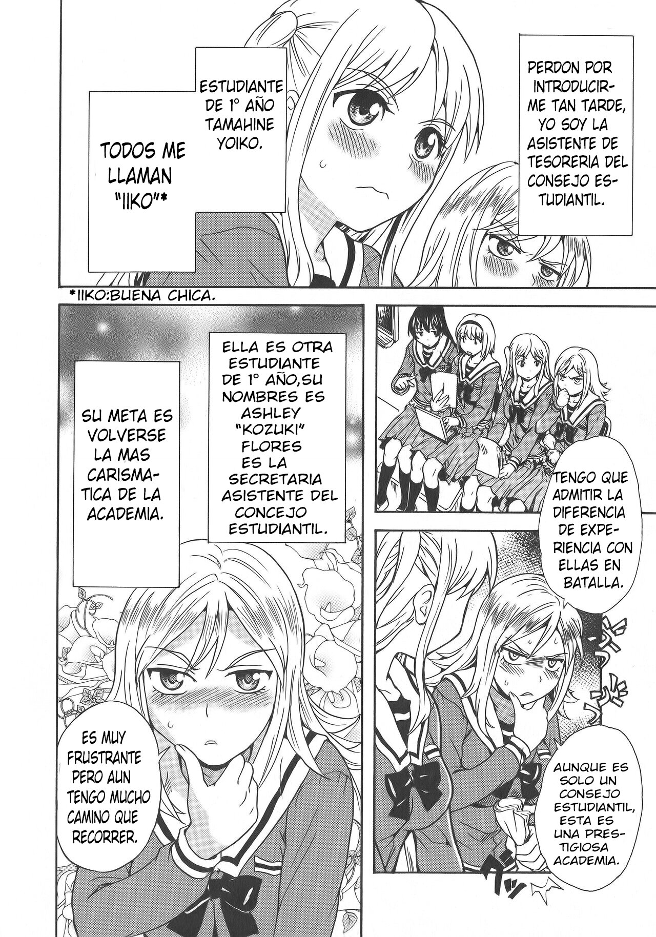 Calendula Joshi Seitokai! Bukatsu Yosan Seikyuu Kaigi Hen Sono 1 | Calendula Girls Student Council! Club Budget Request Meeting Story Part 1 page 4 full