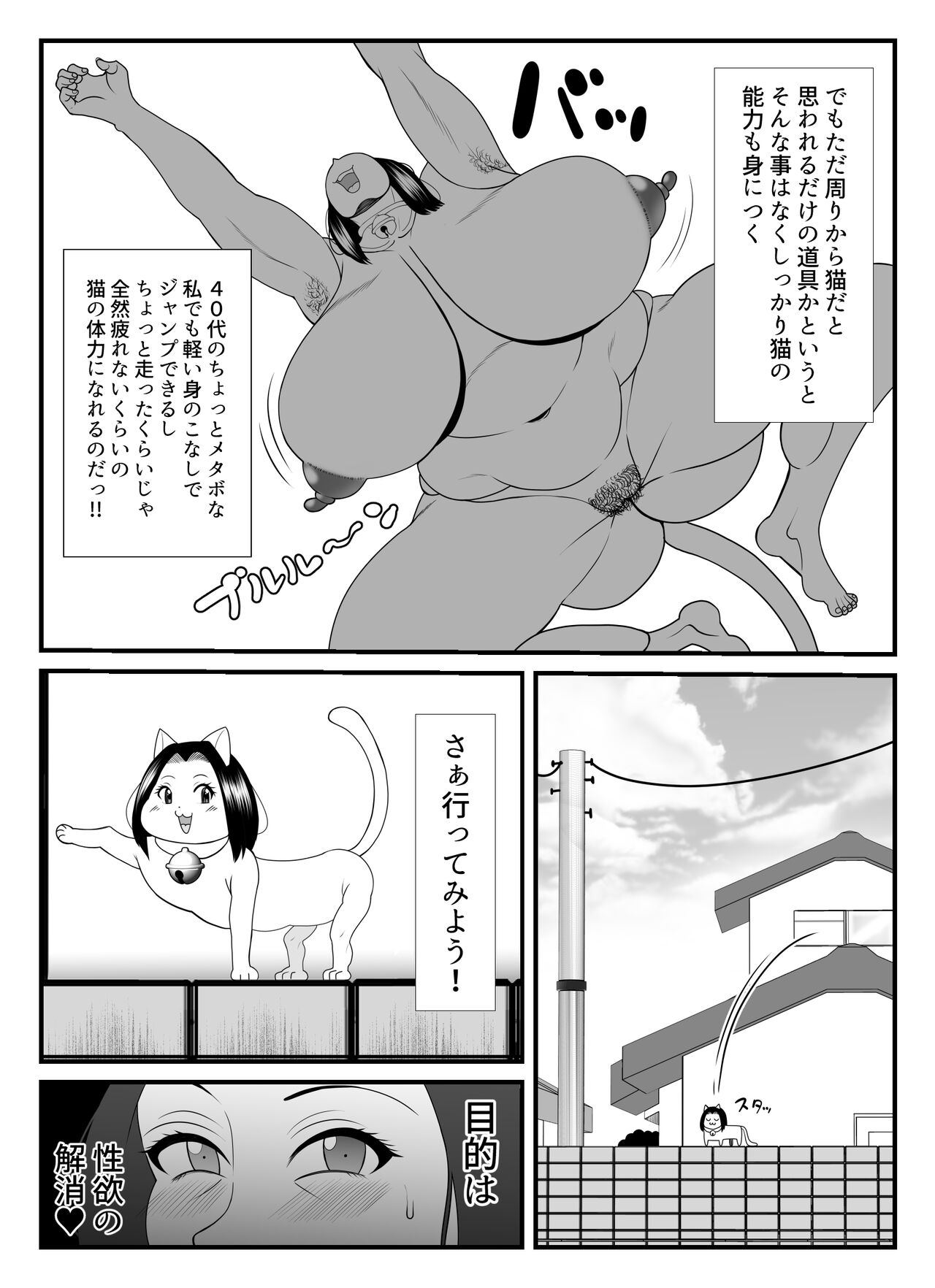 A 45-Year-Old Full-Time Housewife's Secret Pleasure - Satisfying Sexual Desires by Being a Cat - page 6 full