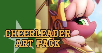 Cheerleader Art Pack cover