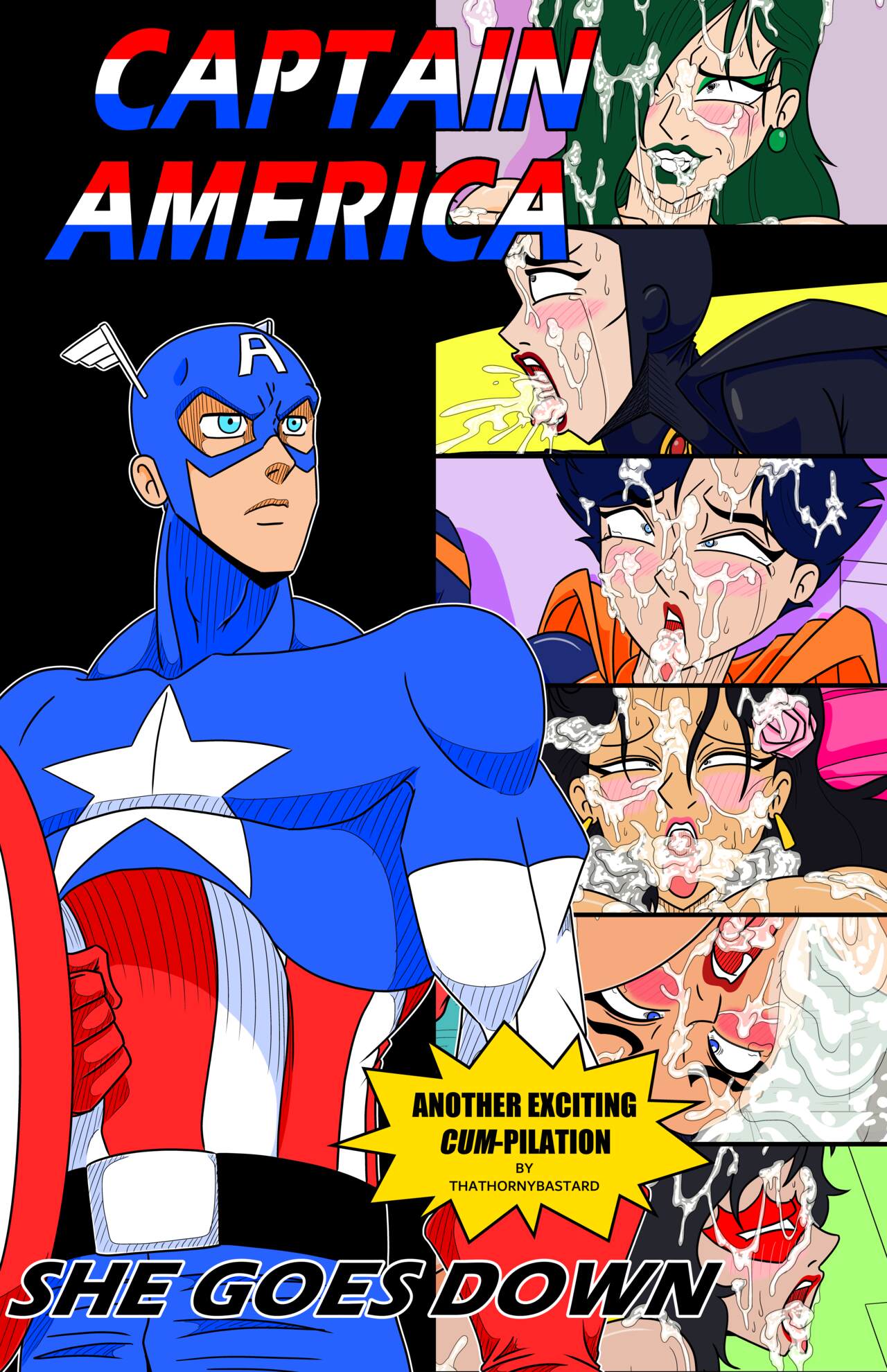 Captain America: She Goes Down page 1 full