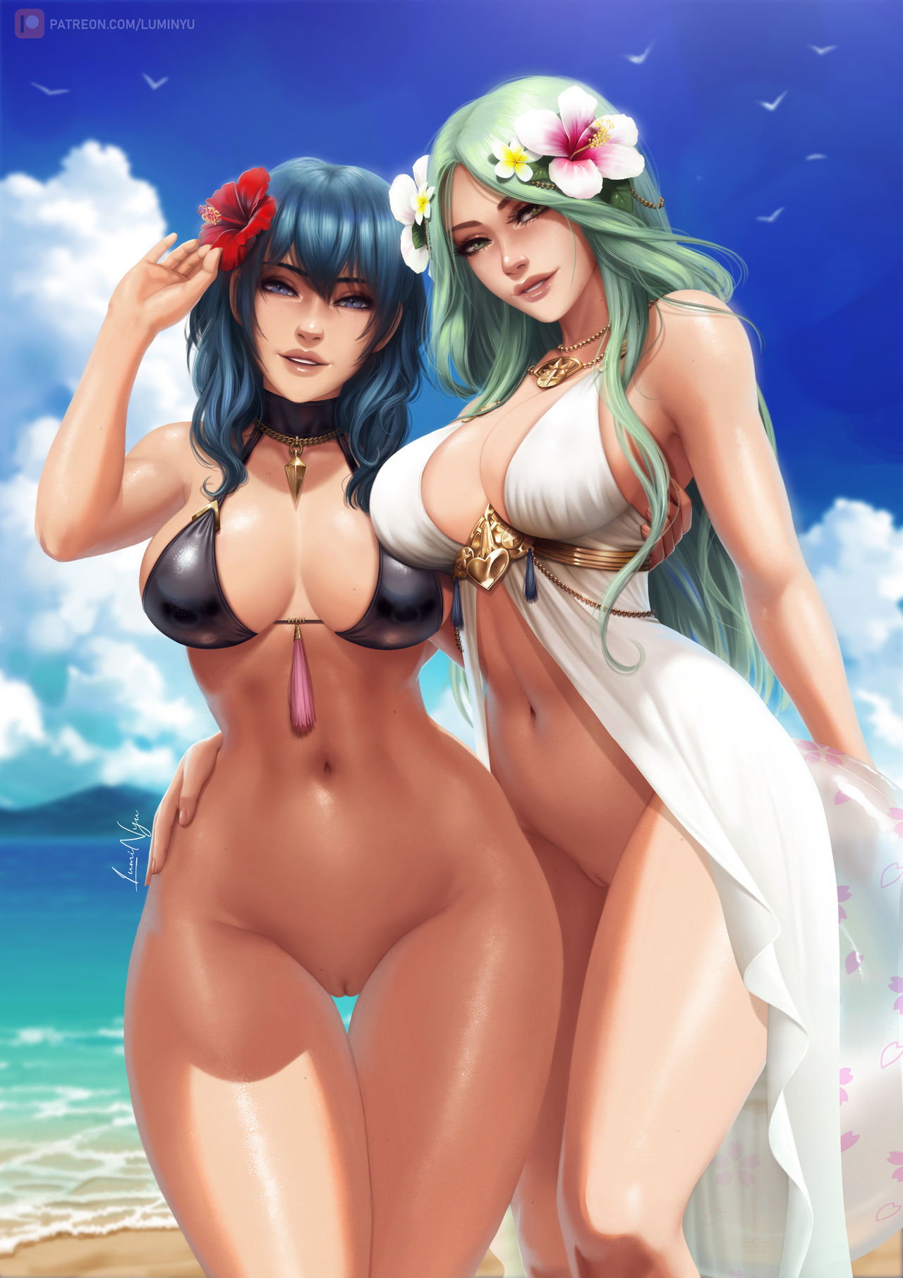 LumiNyu Summer Byleth &amp; Rhea page 4 full