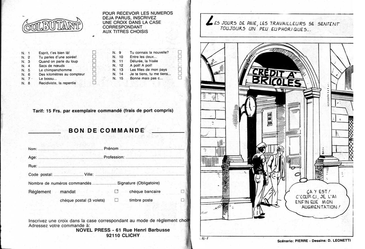 PDF - Novel Press Culbutant #16 La maitresse d'extérieur page 3 full