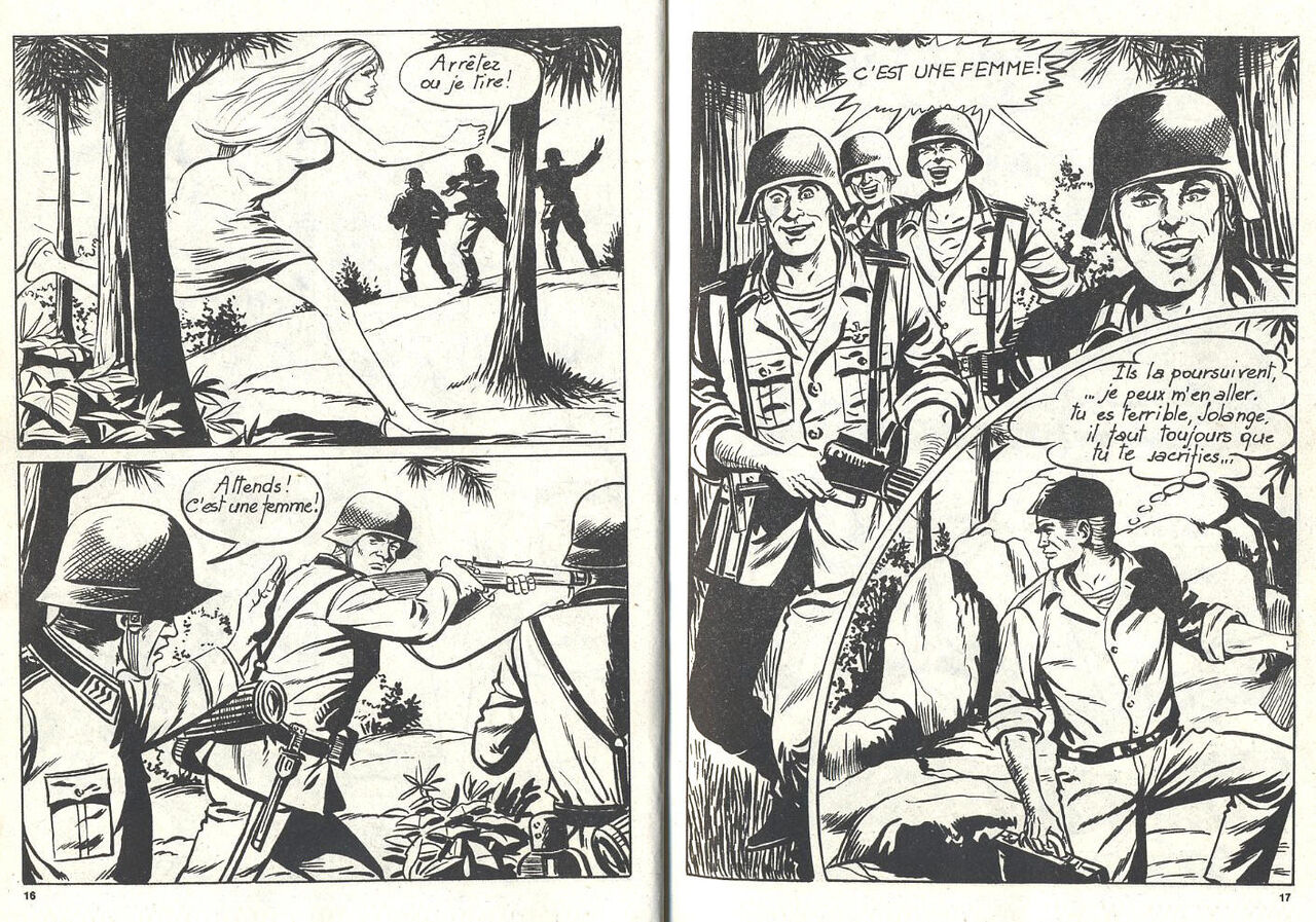 Solange, Messager sur le front + Striker, Vengeance page 10 full
