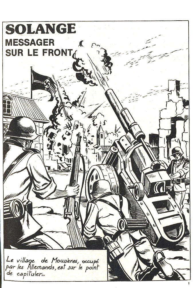 Solange, Messager sur le front + Striker, Vengeance page 2 full