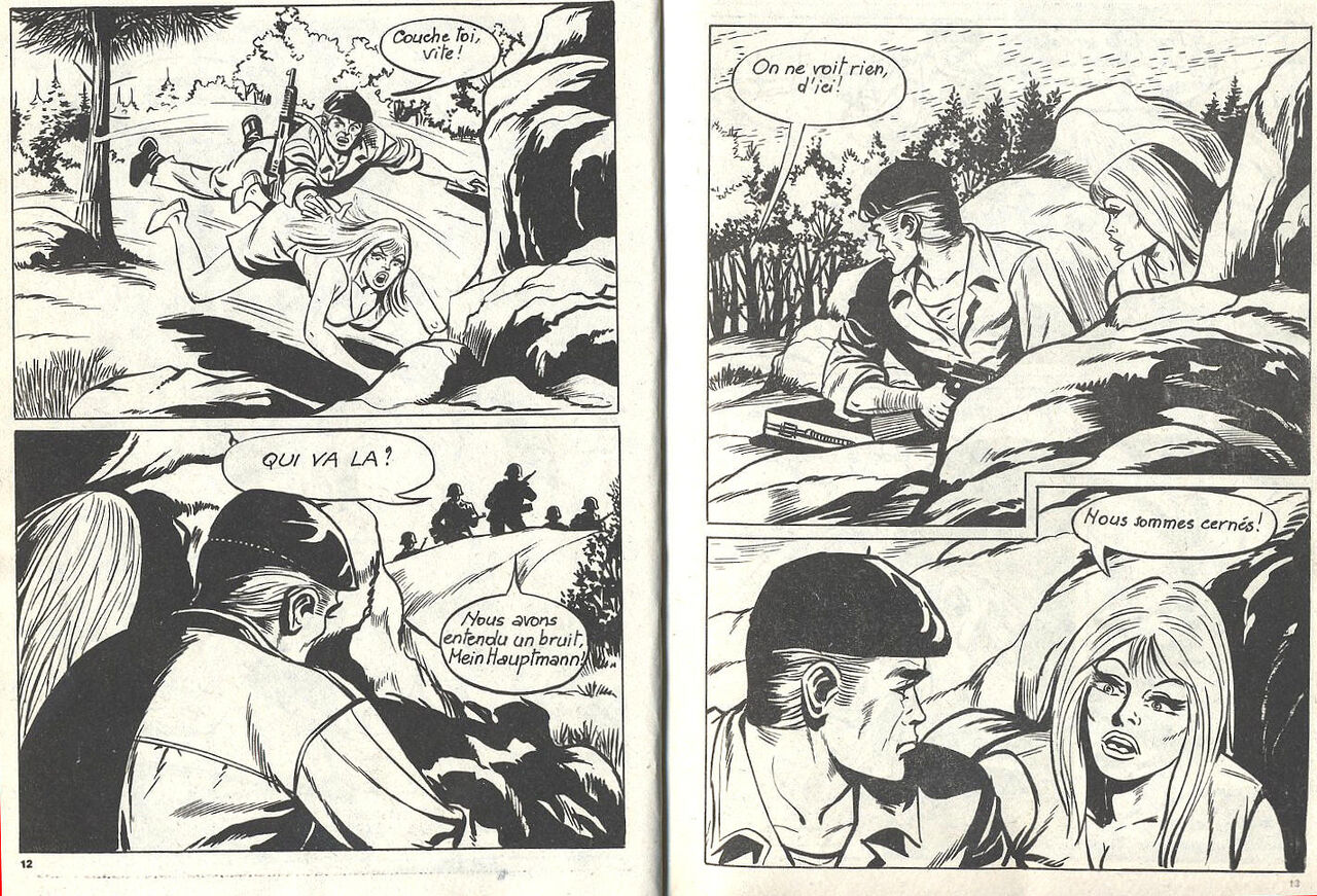 Solange, Messager sur le front + Striker, Vengeance page 8 full