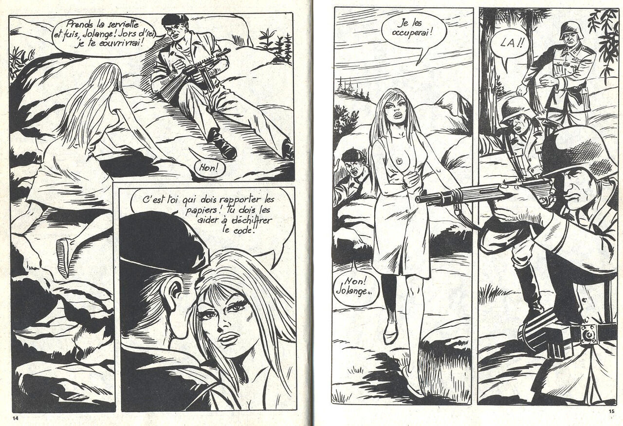Solange, Messager sur le front + Striker, Vengeance page 9 full