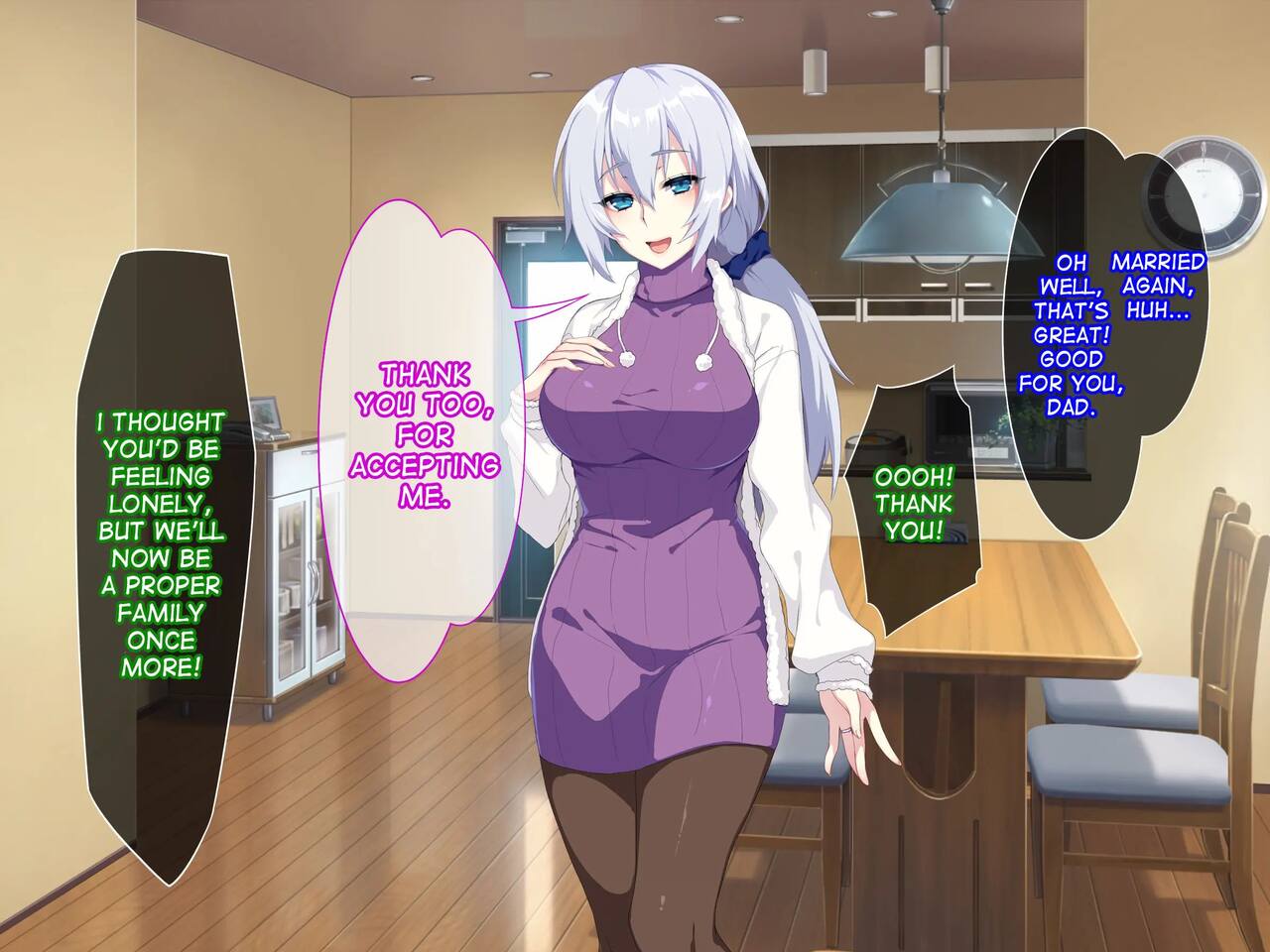 Atarashii Haha wa Russia-jin!? Oyaji ni Naisho de Niizuma Netori! | My New Mother Is A Russian ! I NTR'd My Dad In Secret! page 8 full