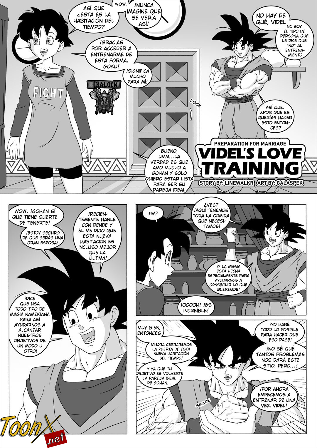Videl's Love Training page 1 full
