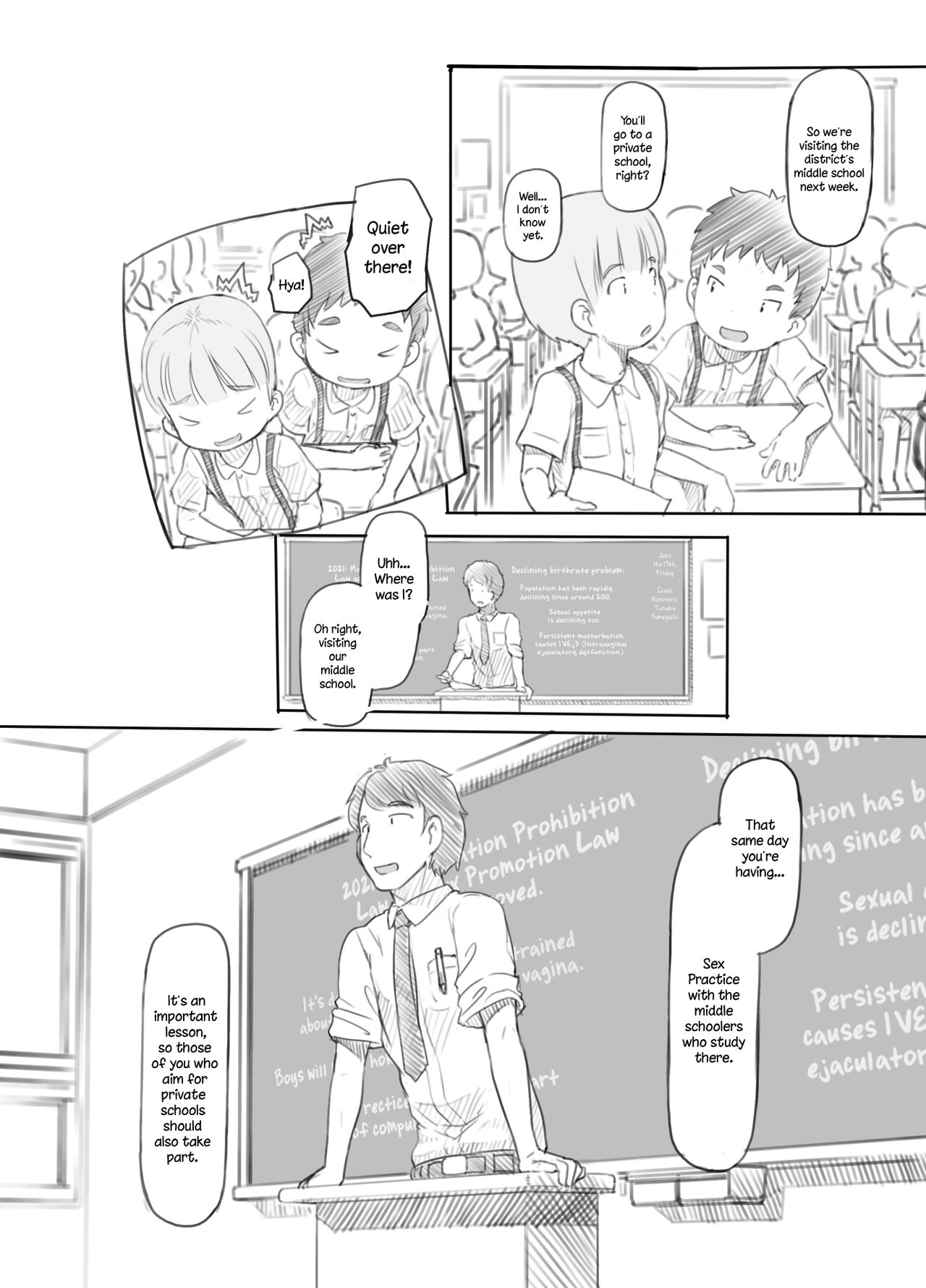 OneShota Sex Jisshuu | One-Shota Sex Practice page 3 full