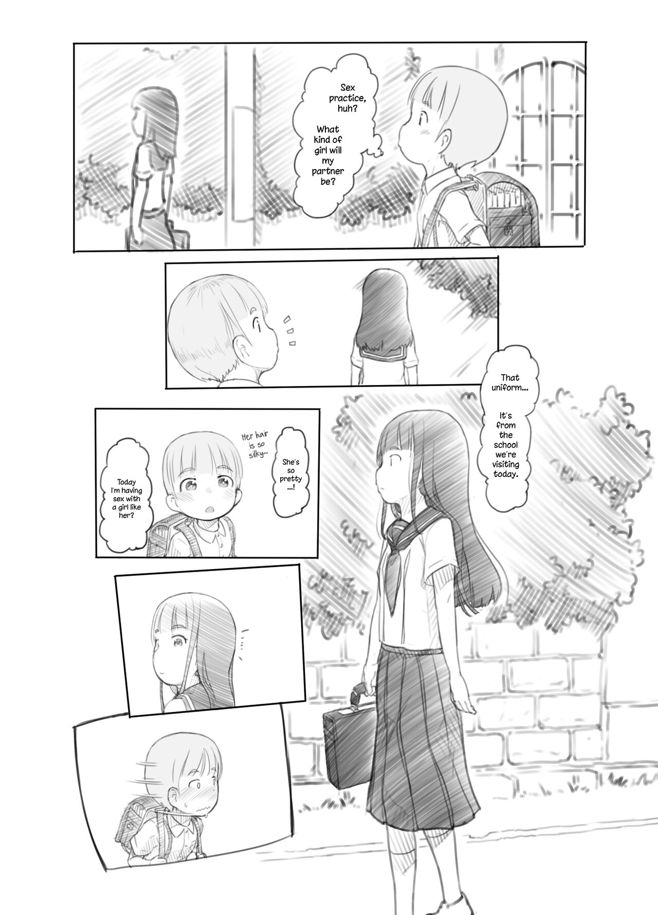 OneShota Sex Jisshuu | One-Shota Sex Practice page 6 full