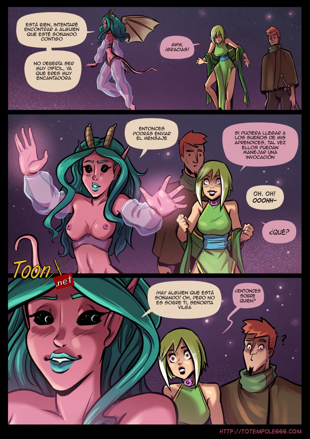 The Cummoner #25 - A Little Dream Of Me page 8 full