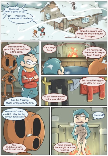 Hilda comission comic cover