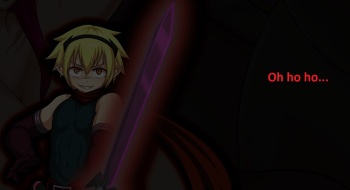Mature Succubus Swallowing Hero cover