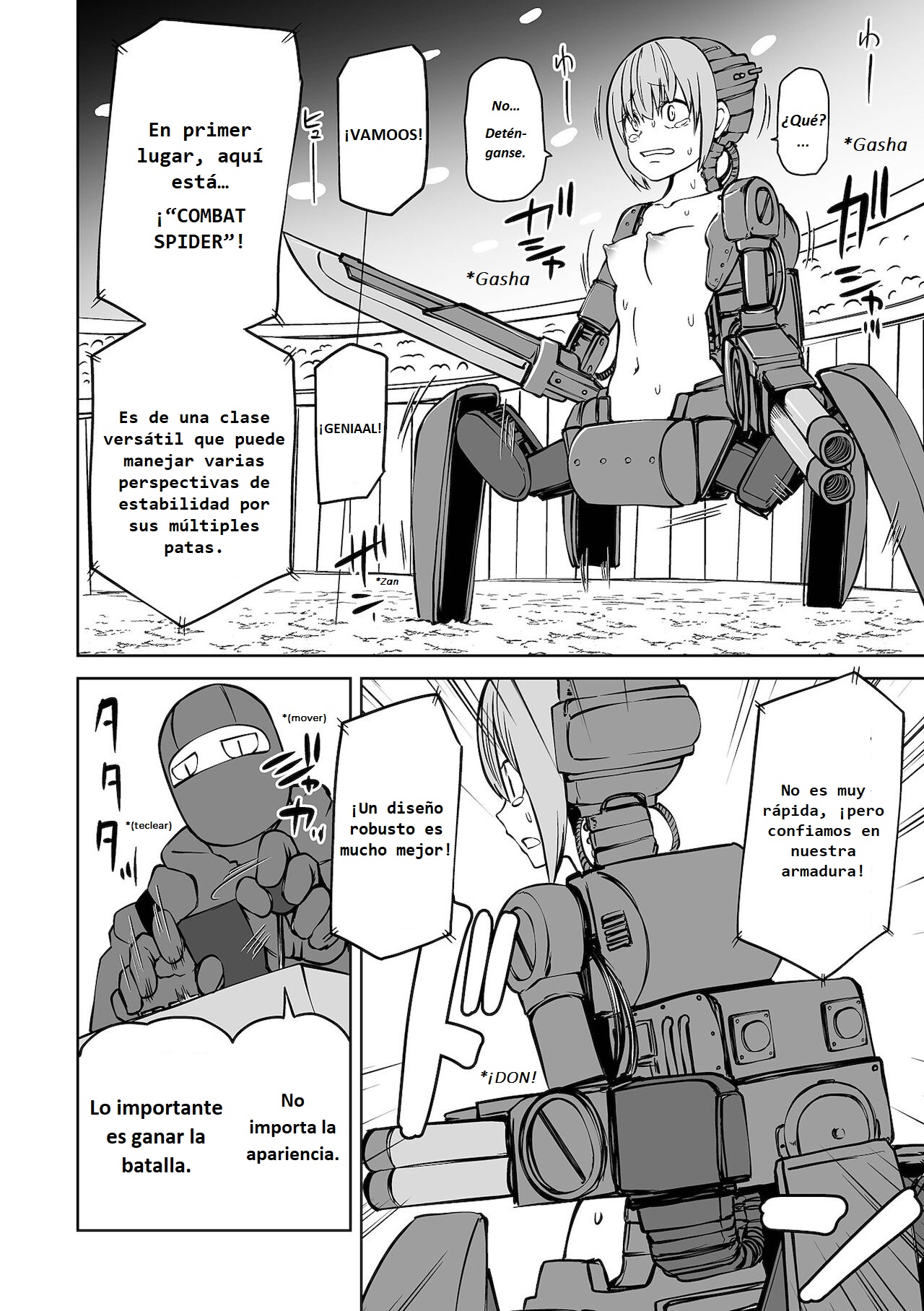 Gokuaku Kaizou Robo Musume Battle | Modificaciones atroces: Batalla de robo chicas page 4 full