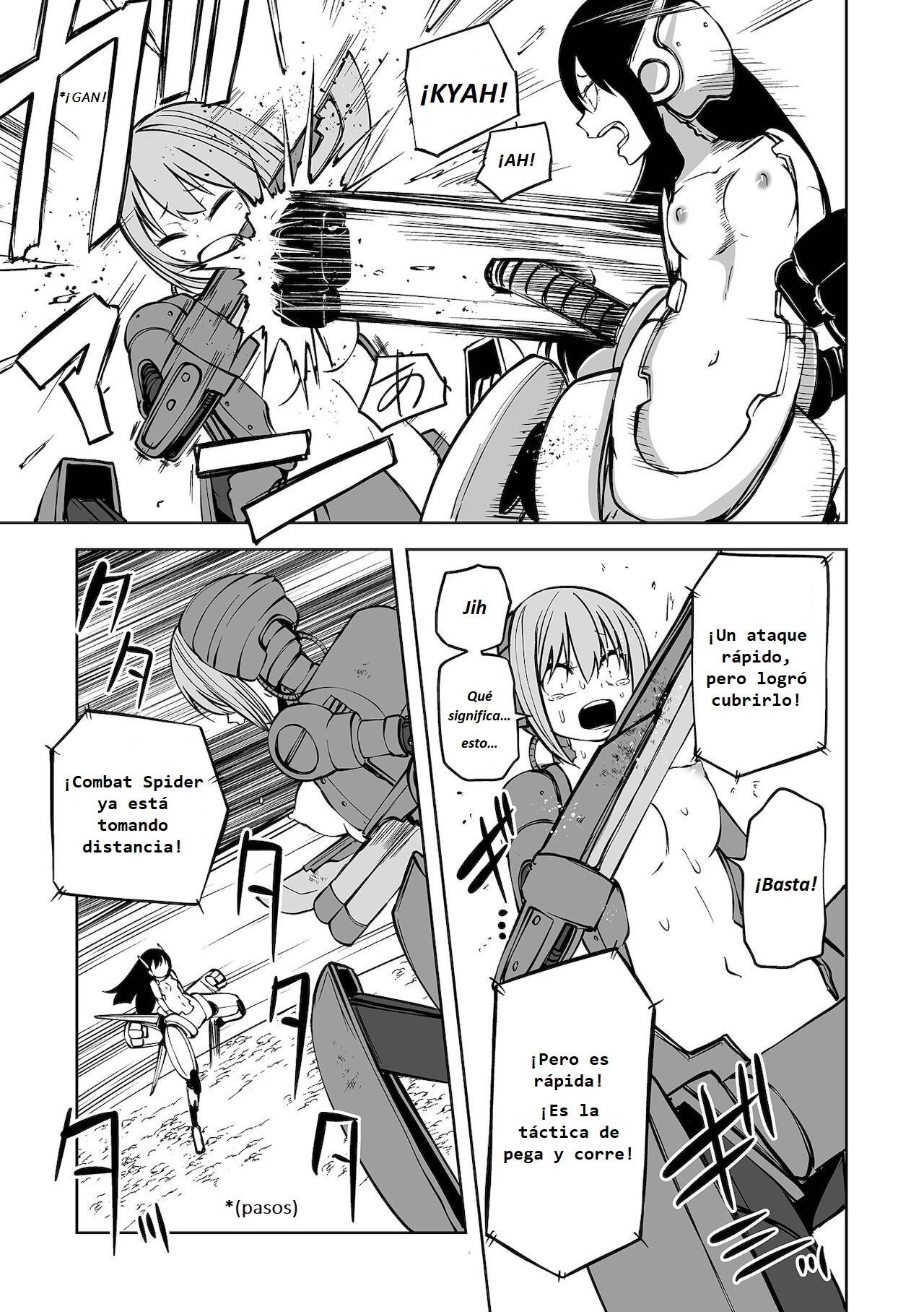 Gokuaku Kaizou Robo Musume Battle | Modificaciones atroces: Batalla de robo chicas page 7 full