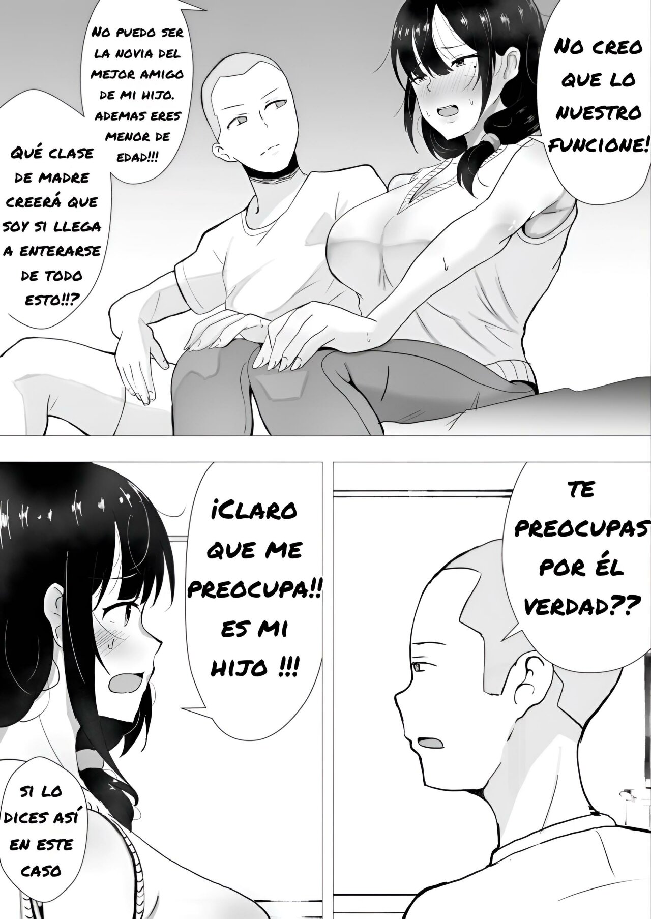TomoKano Kaa-chan II ~Jitaku, Musuko no Tomodachi ni Ochita Natsu~ | My Mom Is My Friend's Girlfriend 2 page 8 full