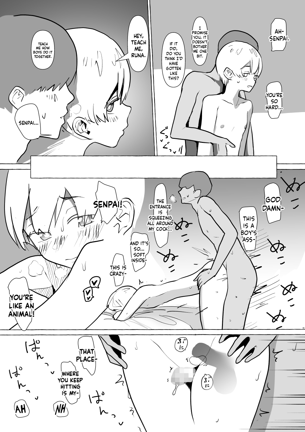 Moshi Futari kara Douji ni Kokuhaku Saretara ~Tsuki-kun Hen~ | Suppose Two People Confessed To You At The Same Time! ~Runa's Bit~ page 7 full