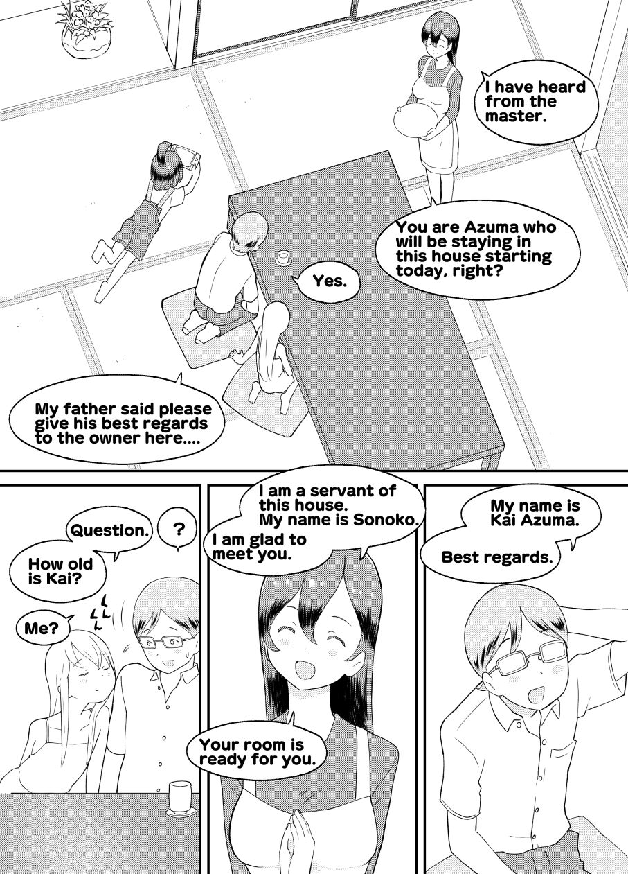 Azuma-kun no Tenraku | Azuma's Fall page 7 full