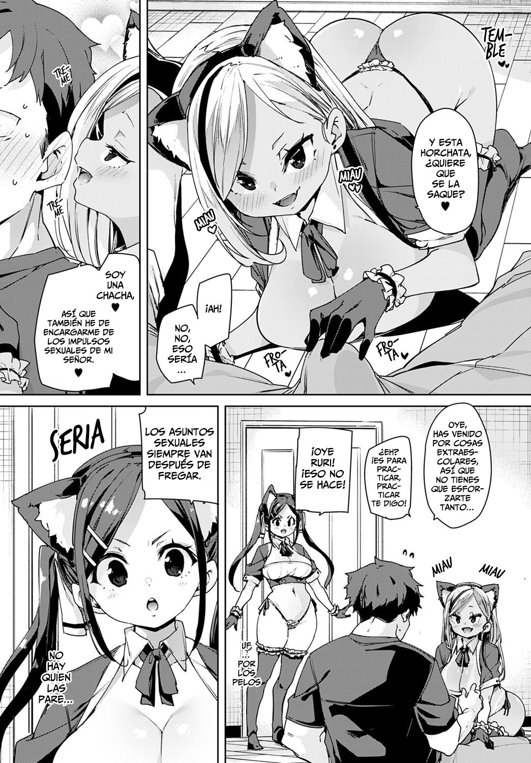 Maid-bu! Houkago Panpan Monogatari | ¡El Club de las Chachas! Chichiventuras Extraescolares page 6 full