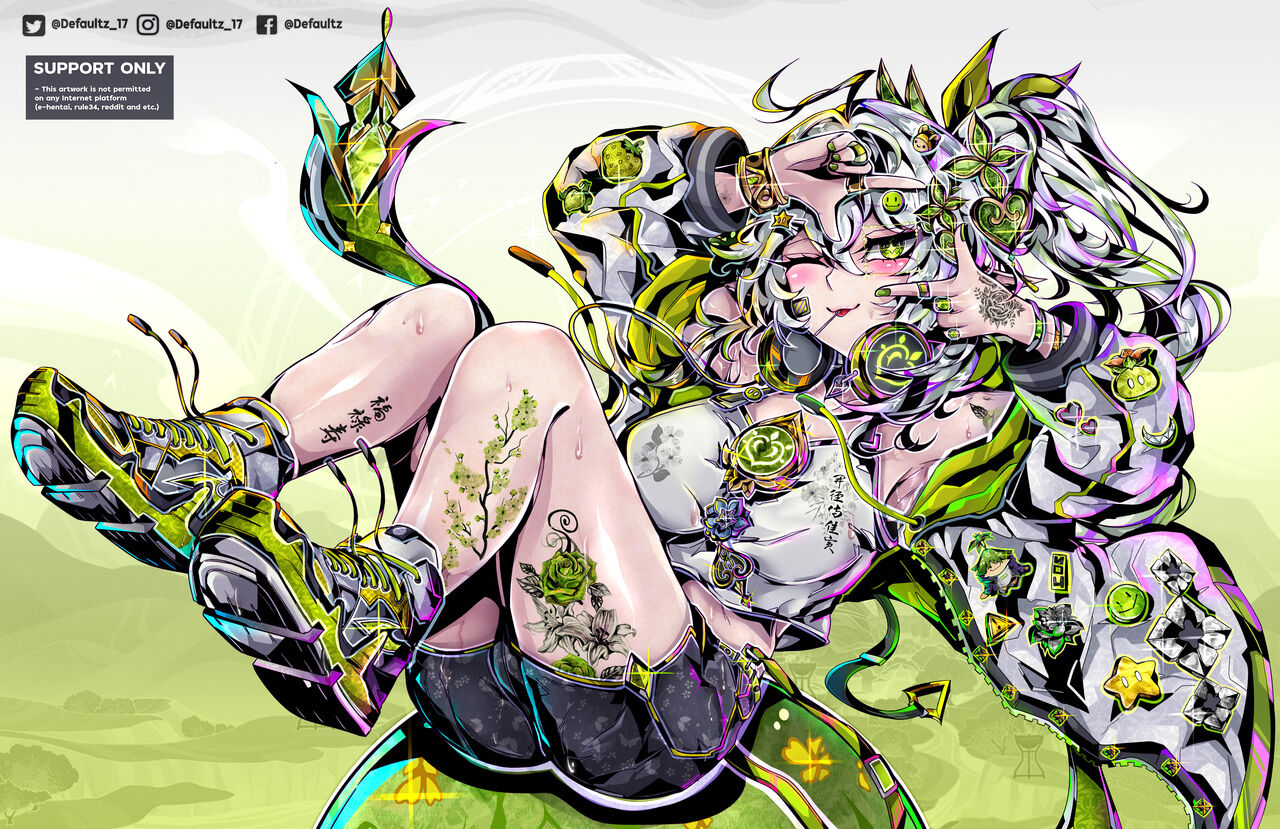 2022 Nahida Genshin Impact Gumroad Rewards page 2 full