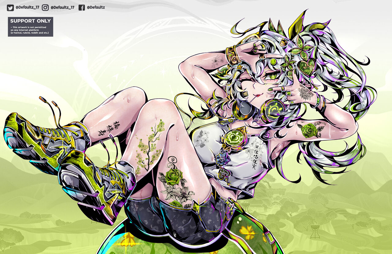 2022 Nahida Genshin Impact Gumroad Rewards page 3 full