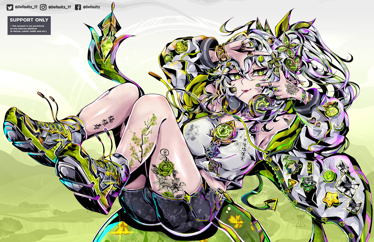 2022 Nahida Genshin Impact Gumroad Rewards page 5 full