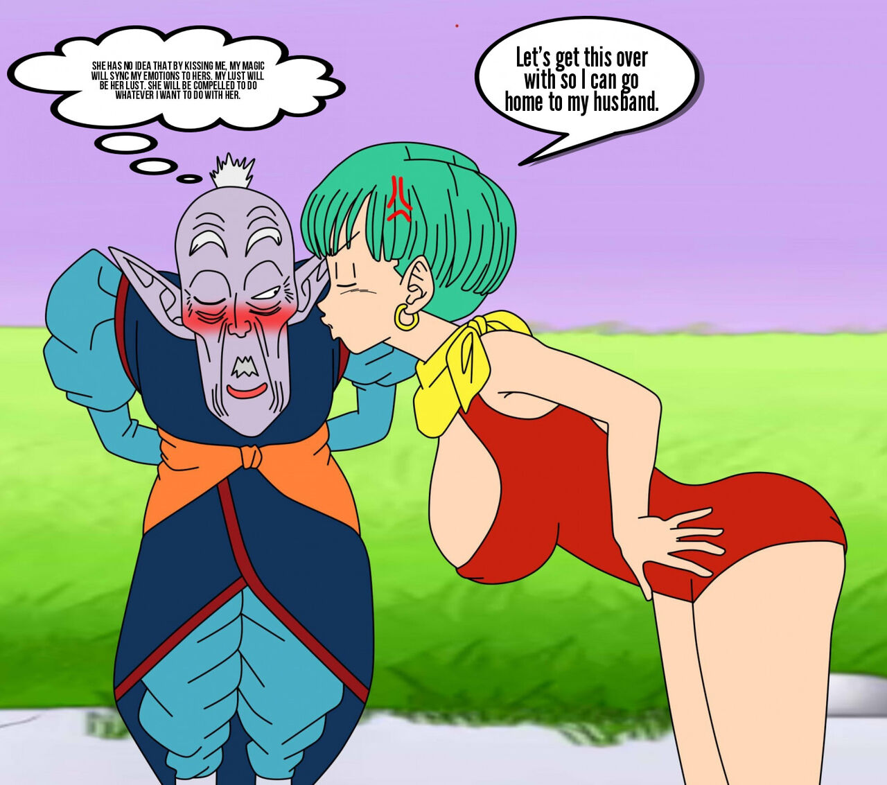 Goku's promise to Elder/old kai page 3 full