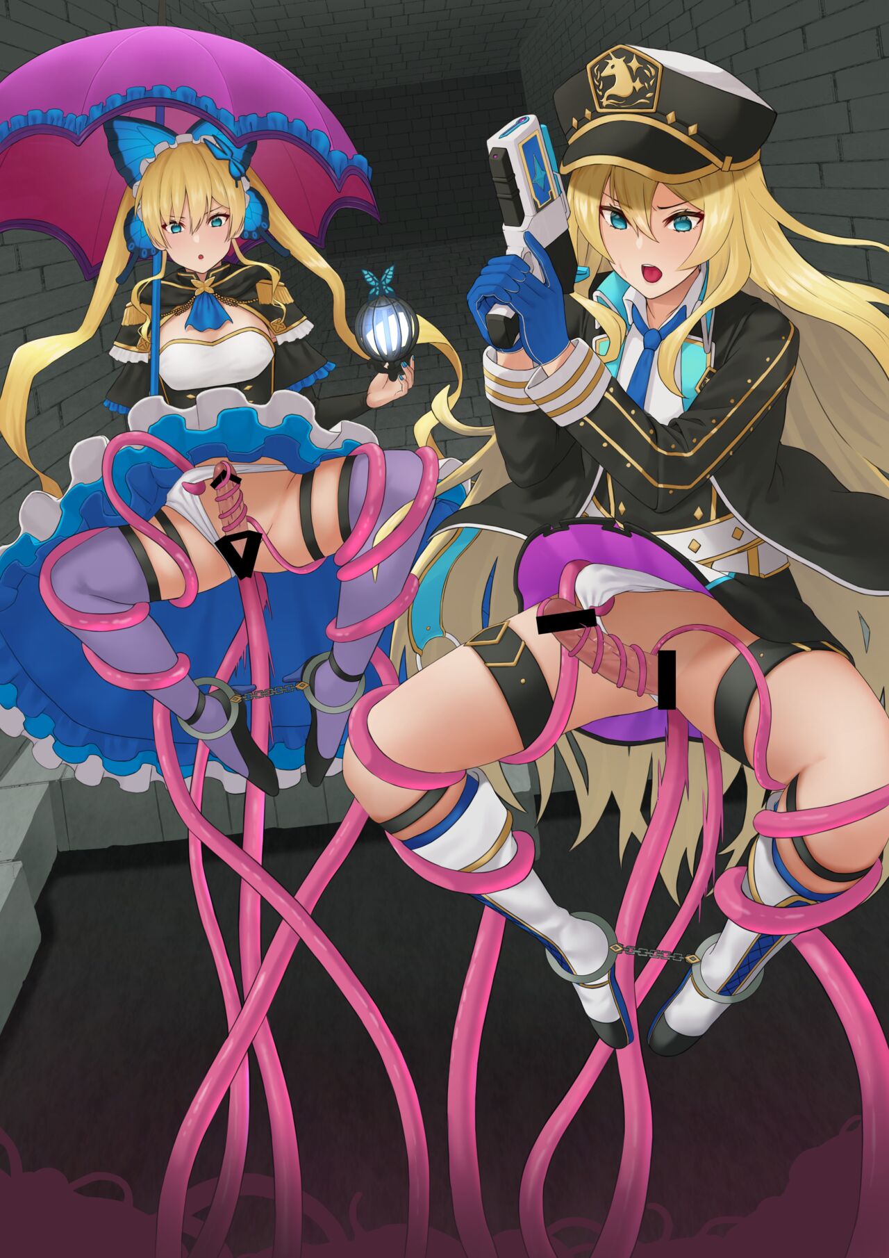 Riltet To Veronica Ga Jikanteido Shokushu Torappu Ni Kakatte Shimau page 9 full