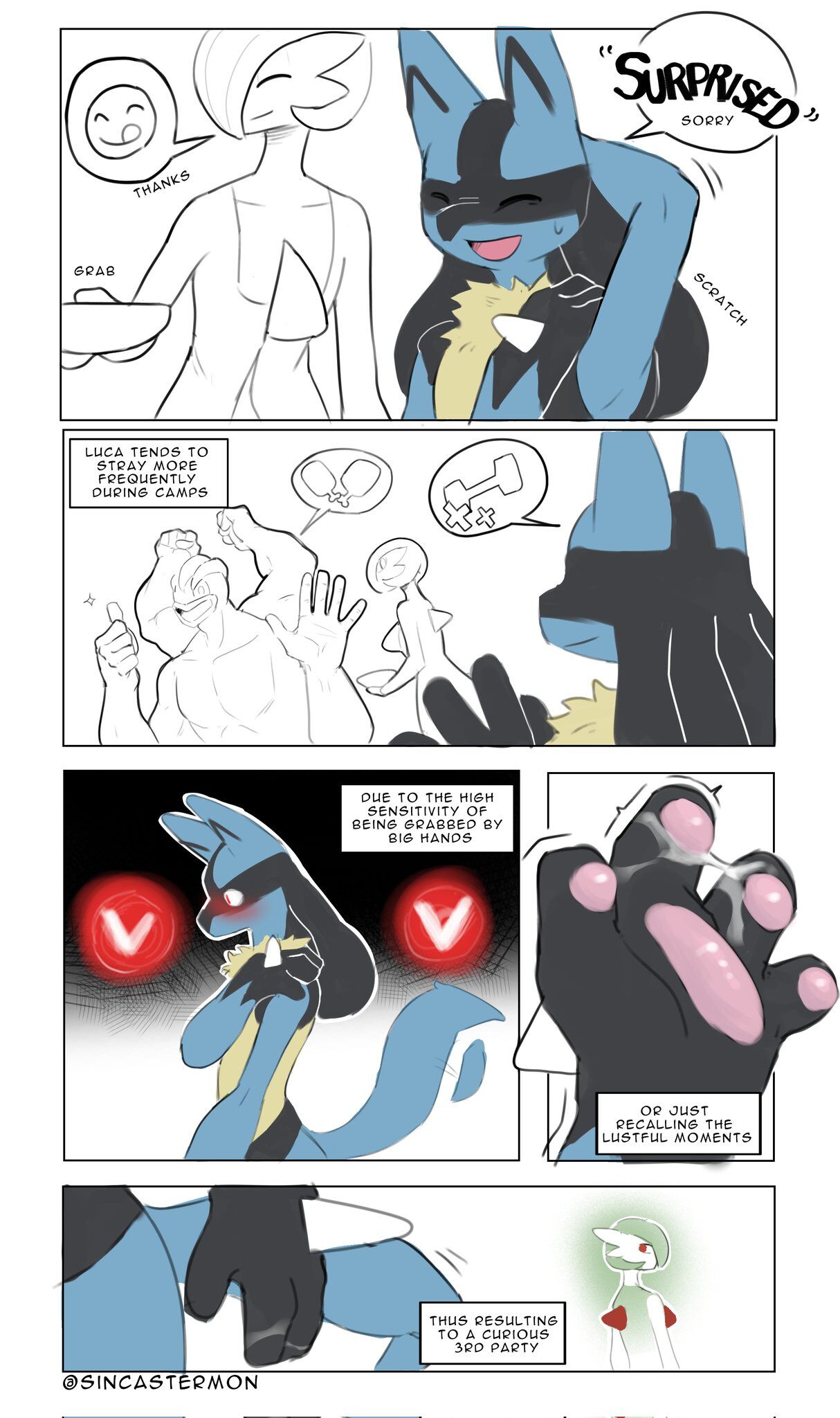 Lucario’s training page 8 full