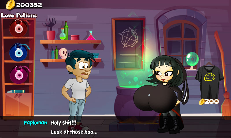 Hungry Girls Game: Luna's Lambent Magic #2 page 5 full