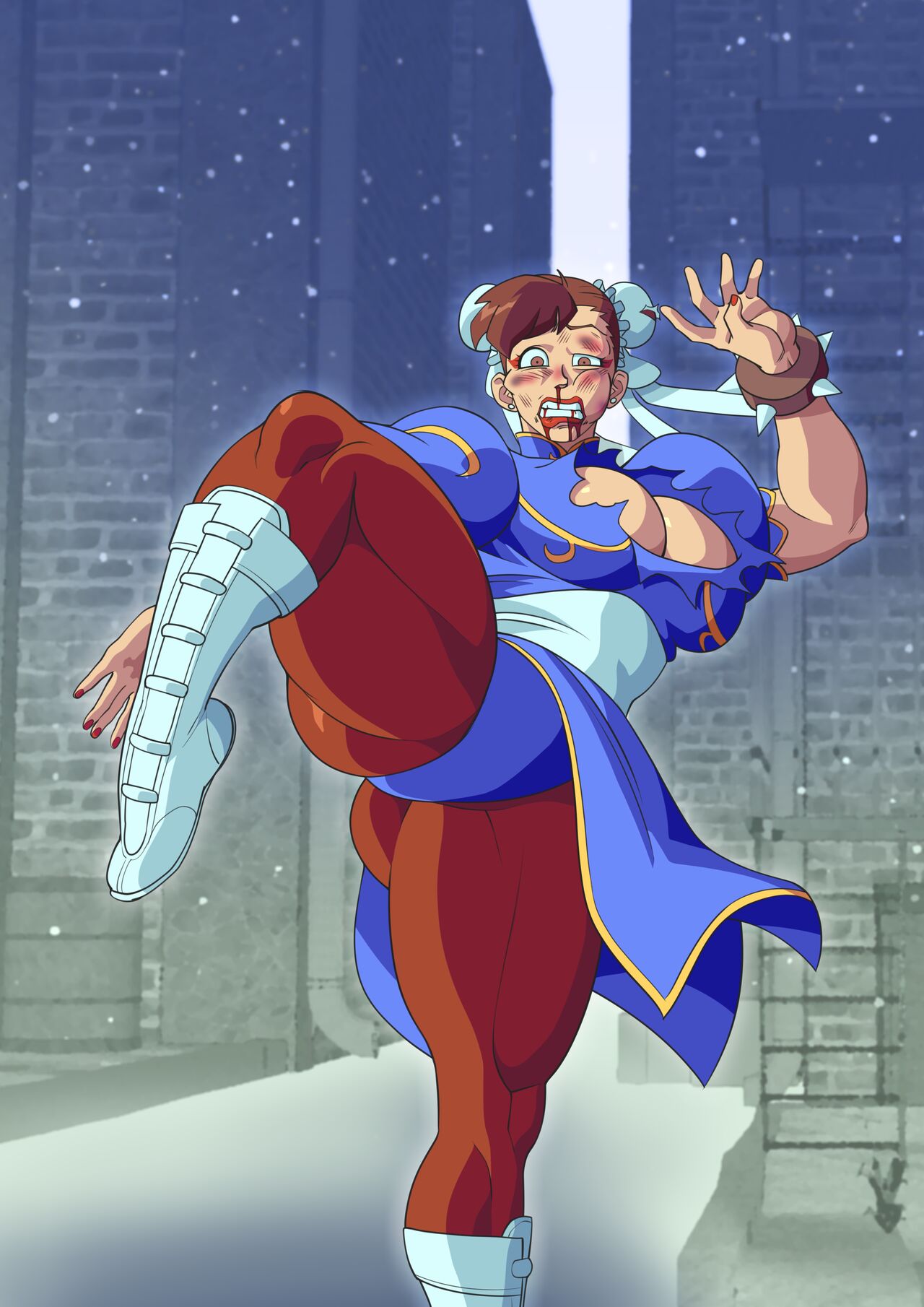 Chun-Li - Police Brutality page 10 full