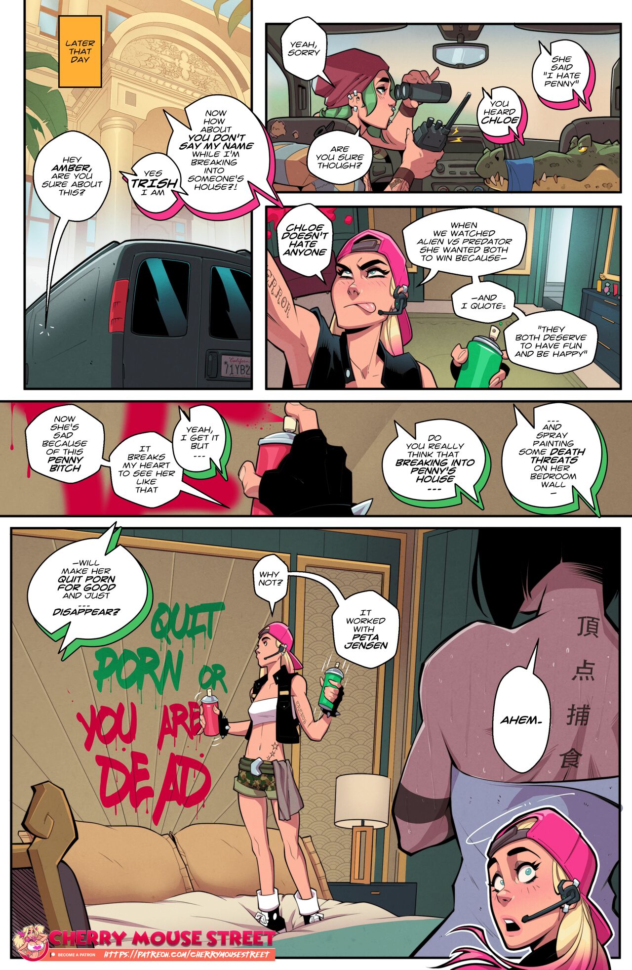 Chloe &amp; Amber - Everybody loves Penny! page 8 full