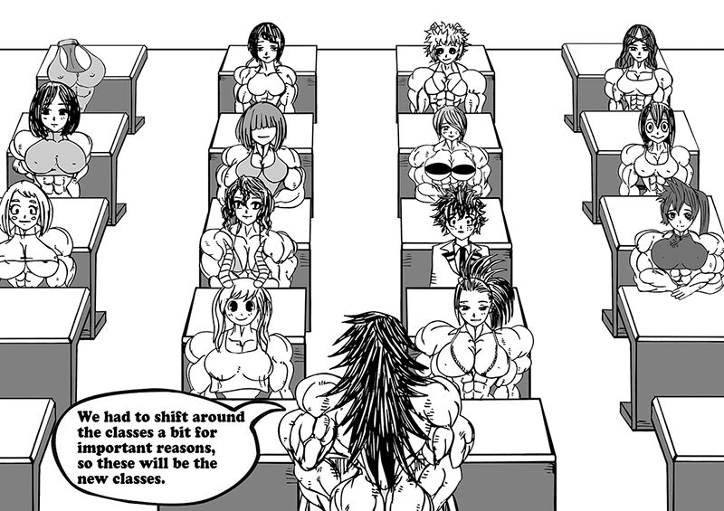 Muscle Girls page 8 full